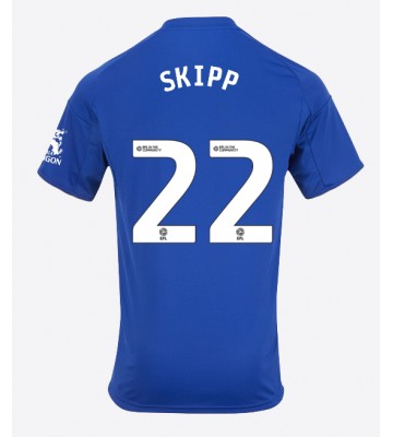 Leicester City Oliver Skipp #22 Hjemmebanetrøje 2025-26 Kortærmet